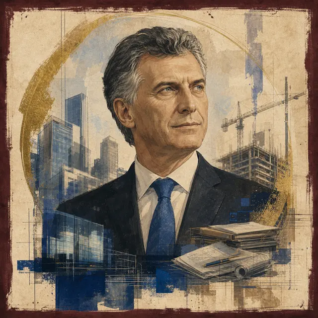 Retrato lúdico de Macri modernizador