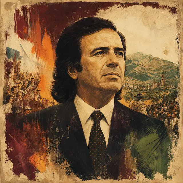 Retrato lúdico de Menem caudillo