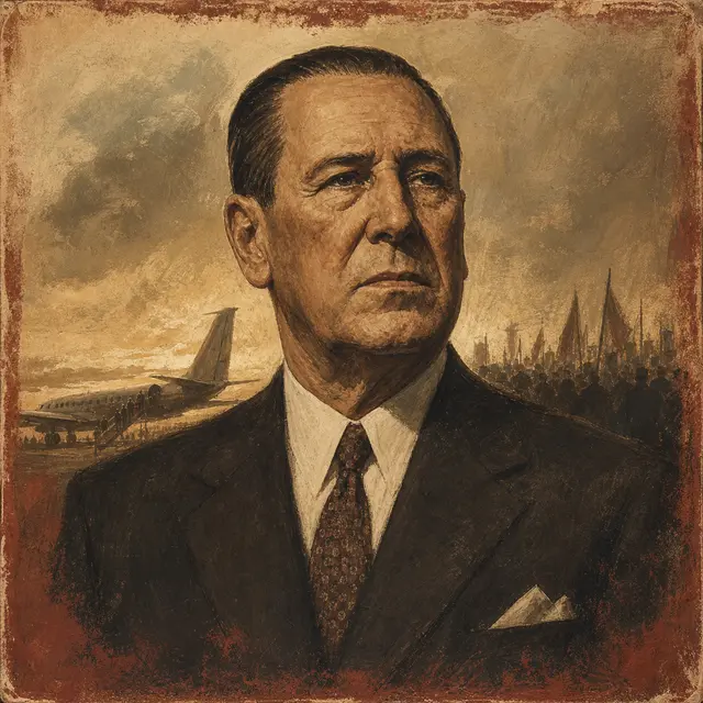 Retrato lúdico de Perón rector