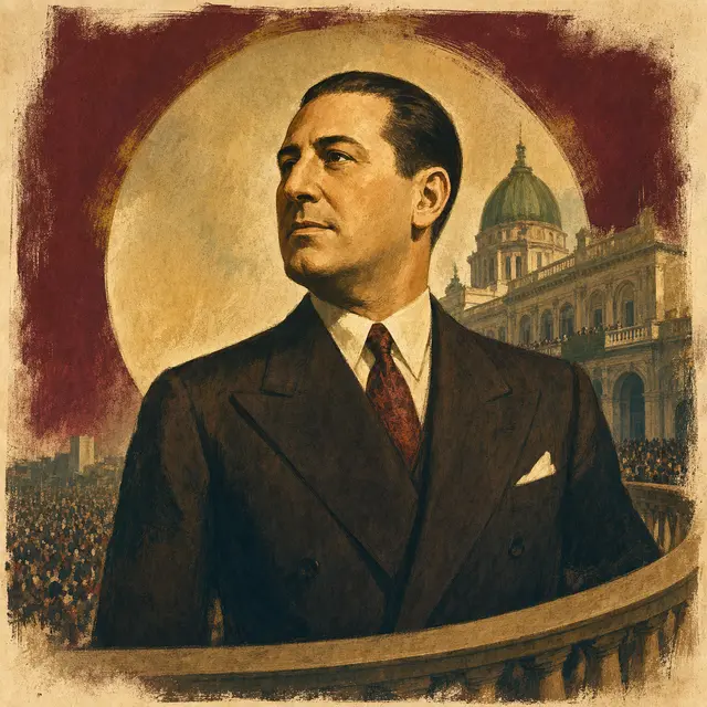 Retrato lúdico de Perón fundacional